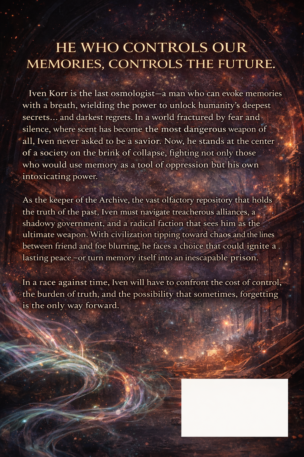 The Last Osmologist back cover